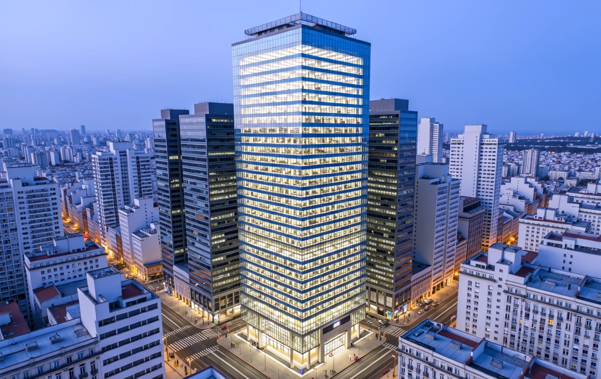 Edificio financiero en Buenos Aires